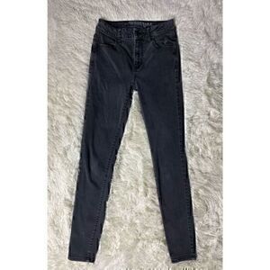Women’s Charcoal American Eagle High Rose jegging Super Super Stretch size 4